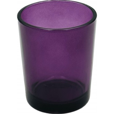 10 X Purple 9cl glasses