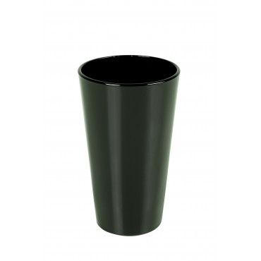 Black flared glass 49cl