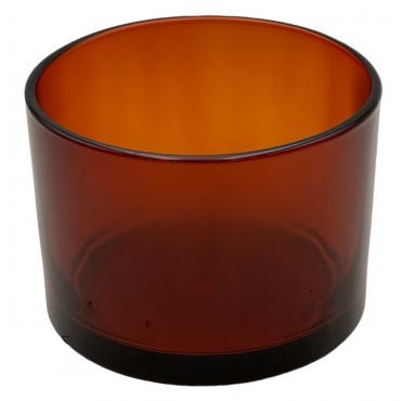 6 X Verre 53cl Ambre