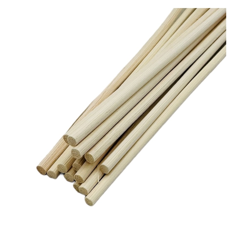 4MM X 300MM Natural Rattan Pith Stems