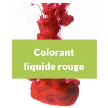 Colorant Rouge liquide naturel