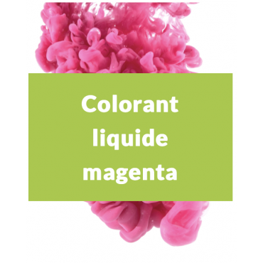 Colorant Magenta liquide naturel