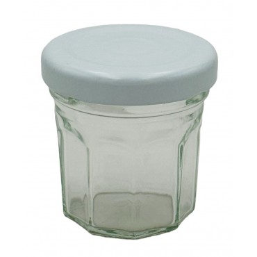 10 X Small jam jar 44ml with lid