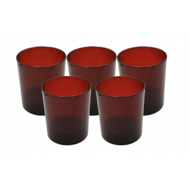 80 X Ruby 9cl glasses