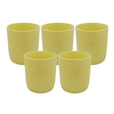 60 X Verre 30cl Jaune