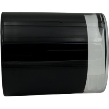 10 X Karen 20cl glass with glossy black interior