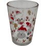 10 X 27cl Santa Claus glass