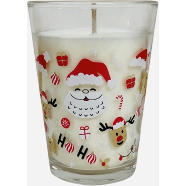 10 X 27cl Santa Claus glass