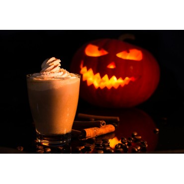 Latté de citrouille épicée