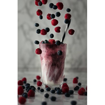 Milkshake Fruits rouges