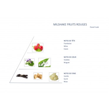 Milkshake Fruits rouges