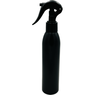 Flacon noir 180ml avec spray