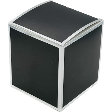 Black/silver box for 20cl pots