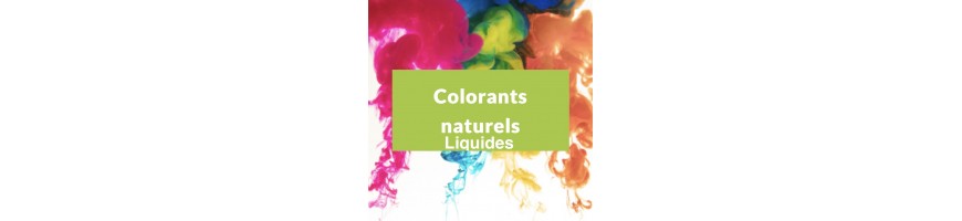 Colorants liquides naturels